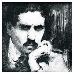 Aurel_Popp_Autoportret_litho_1911